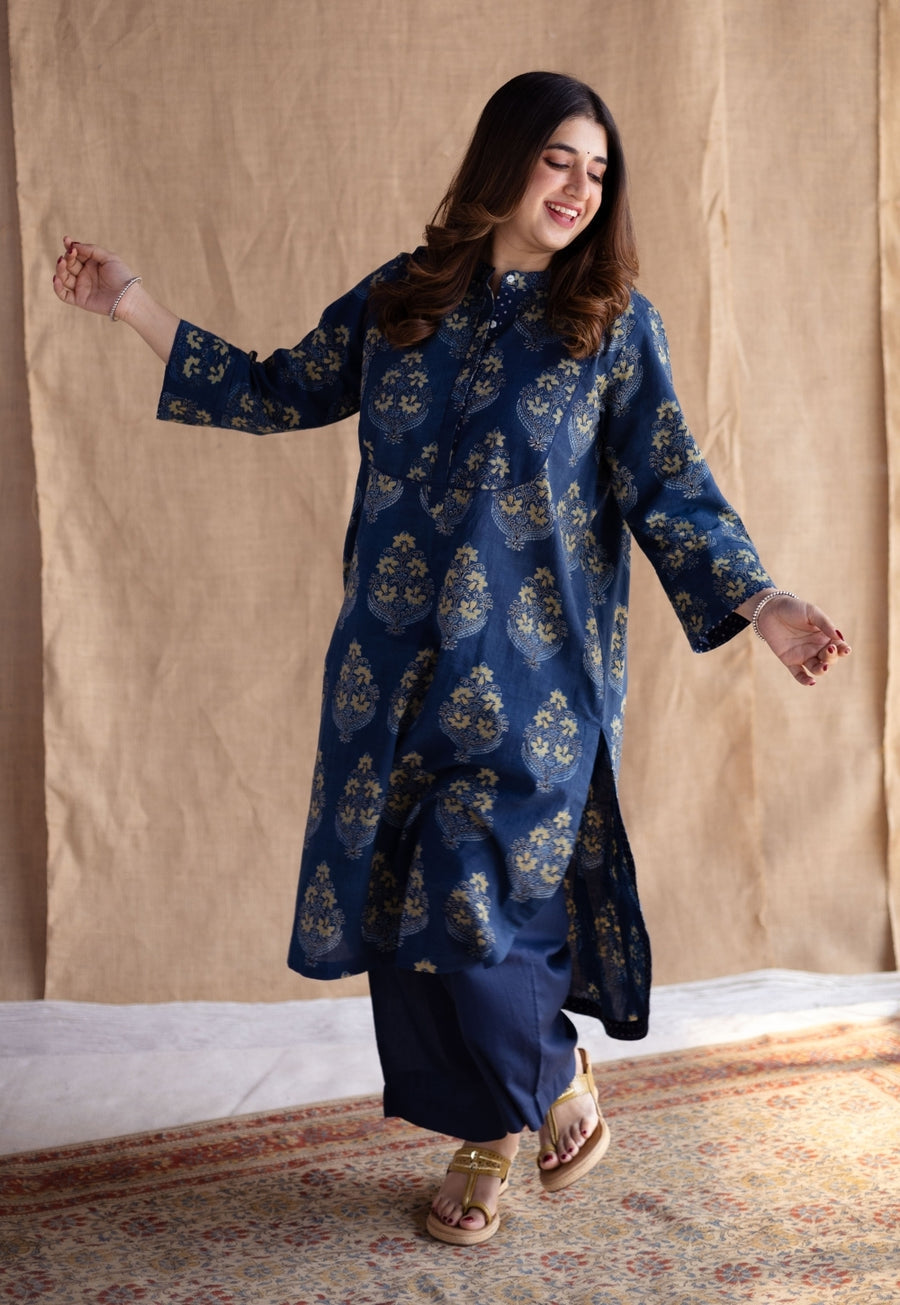 Rhea Ajrakh Co-ord Set