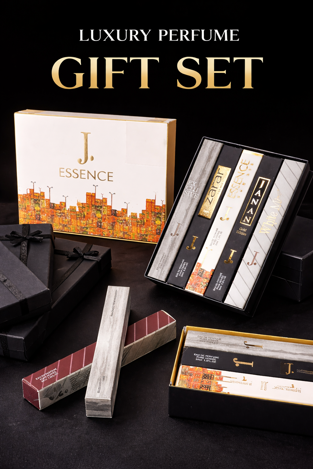 5 PEN PERFUME SET(40ml Each Bottle)