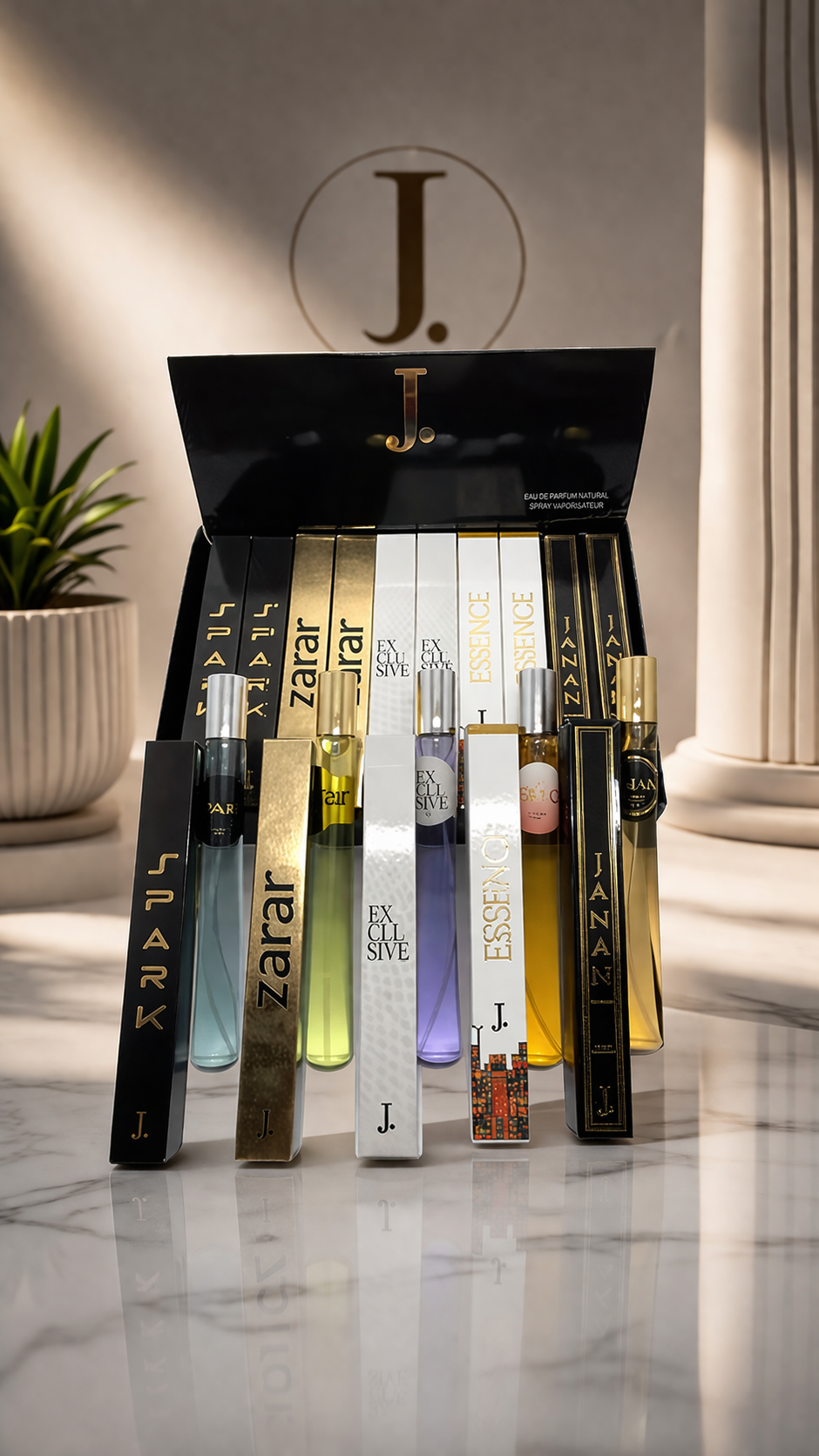 5 PEN PERFUME SET(40ml Each Bottle)