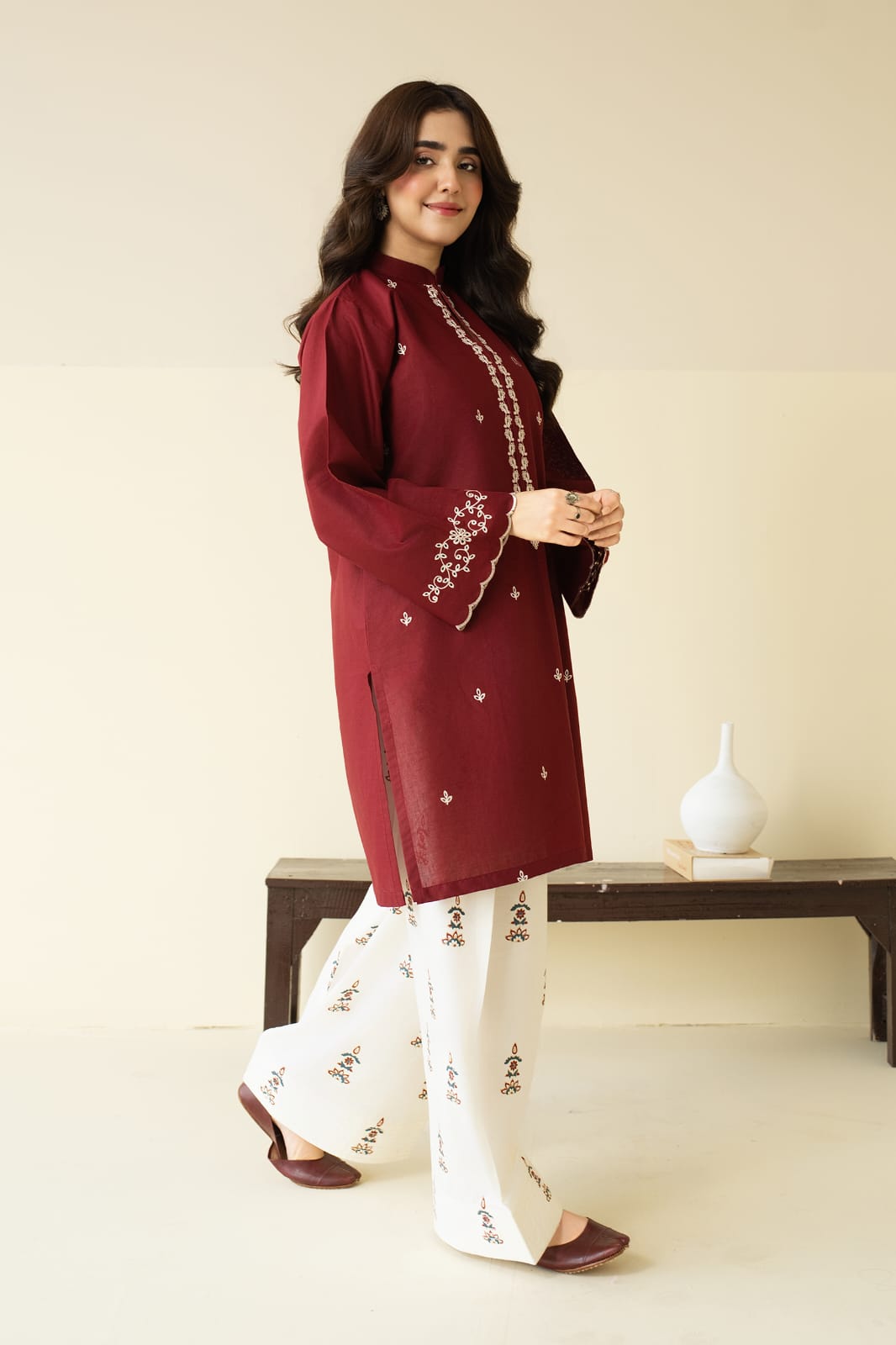 Rosaline Embroidered 2-Piece