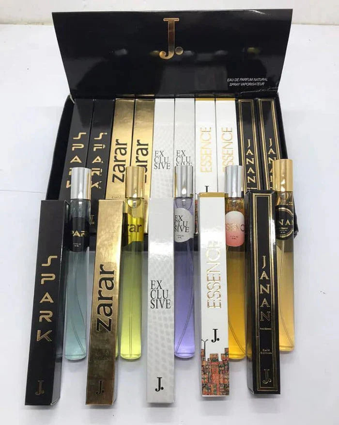 5 PEN PERFUME SET(40ml Each Bottle)