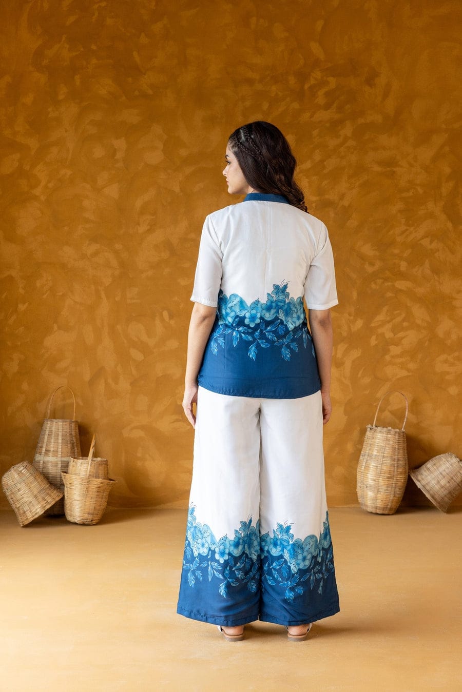 Azure Floral Co Ord Set