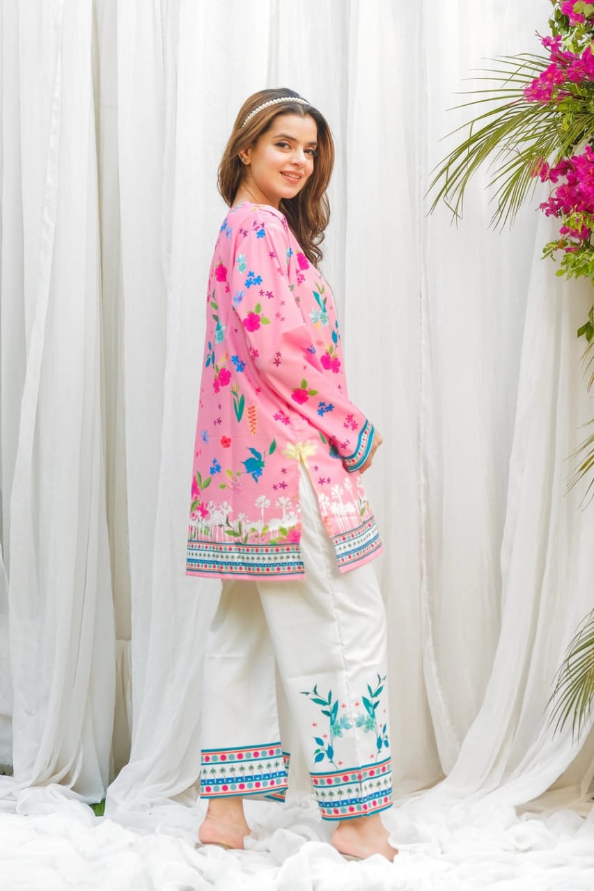 Bloom Printed 2 Pc Co-Ord Set