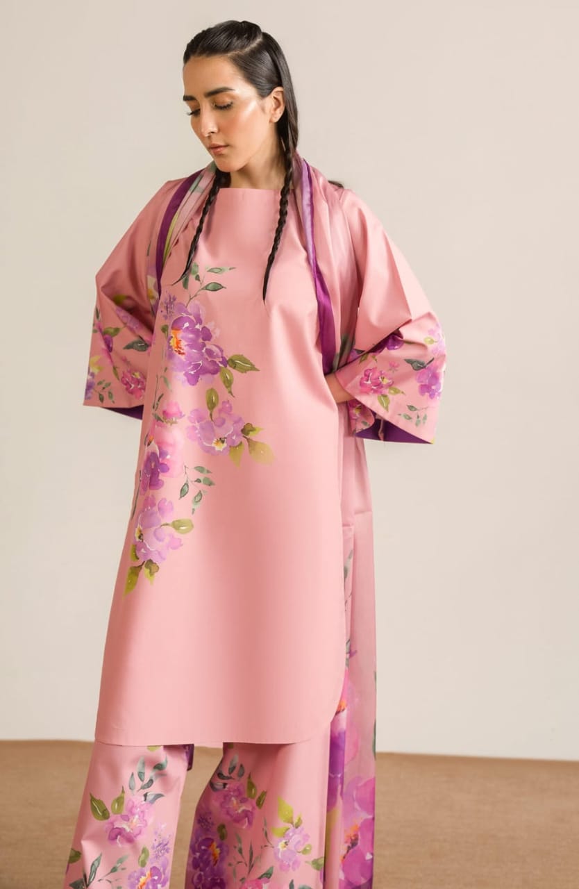 Judith Printed 3 Pc Suit