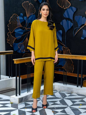 Dyed Color Lawn Cotton Co-Ord Set