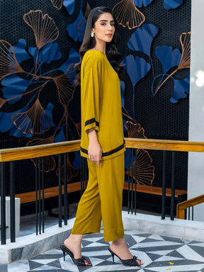 Dyed Color Lawn Cotton Co-Ord Set