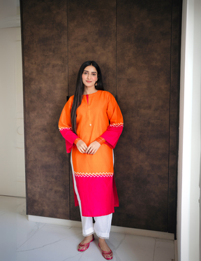 jasmine Embroidered 2 Pc Co-Ord Set